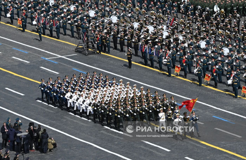 Duyệt binh Chiến thắng ở Quảng trường Đỏ: Đoàn QĐND Việt Nam tiến qua lễ đài -0