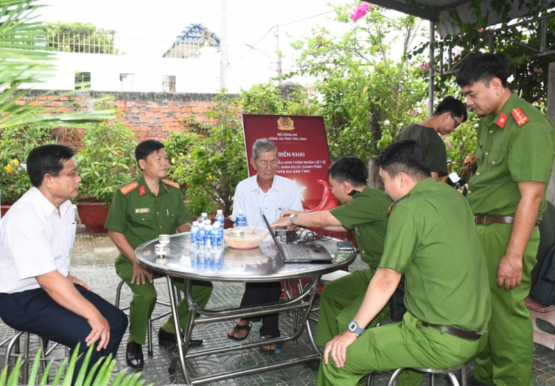 Công an Trà Vinh triển khai thu nhận mẫu ADN của thân nhân liệt sĩ chưa xác định danh tính -1