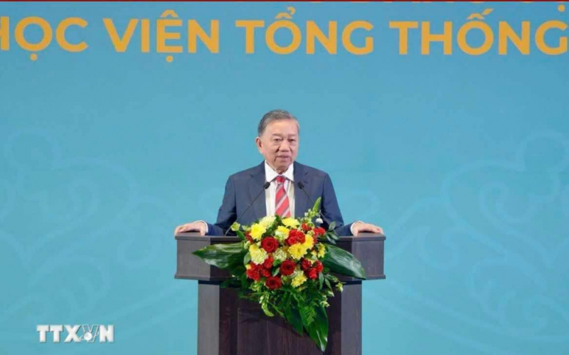 Phát biểu của Tổng Bí thư Tô Lâm tại Học viện Tổng thống Liên bang Nga -0