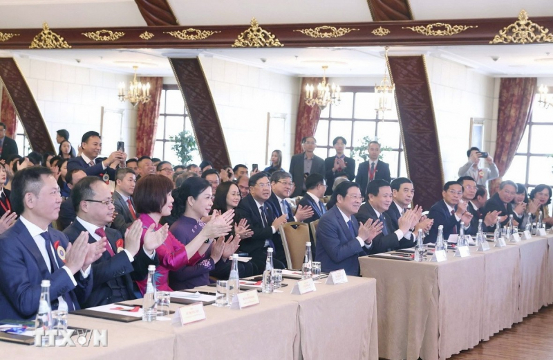 Cộng đồng người Việt tại Nga vui mừng đón Tổng Bí thư Tô Lâm cùng đoàn đại biểu cấp cao Việt Nam -0