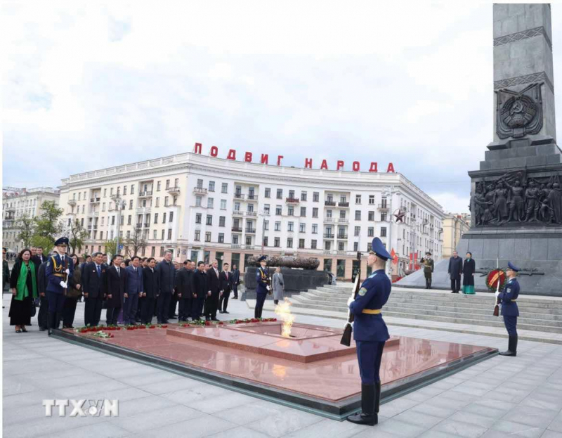 Vun đắp tình hữu nghị Việt Nam-Belarus ngày càng bền chặt -0