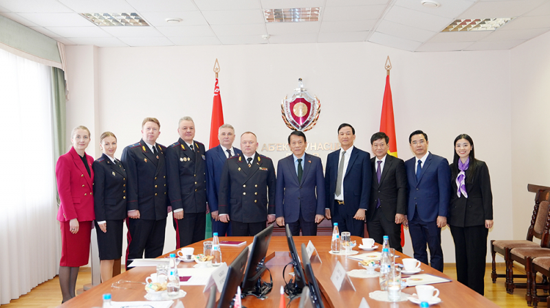 Tăng cường hợp tác trong lĩnh vực khoa học hình sự giữa Việt Nam và Belarus -0