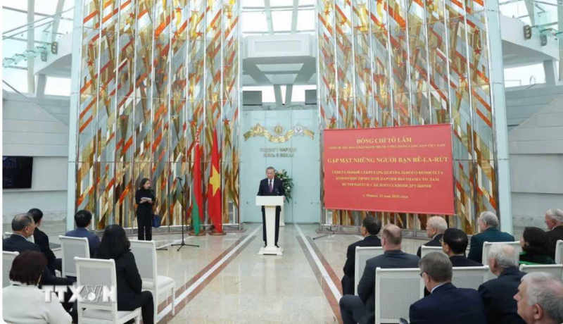 Vun đắp tình hữu nghị Việt Nam-Belarus ngày càng bền chặt -0