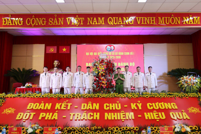 Đại hội đại biểu Đảng bộ cơ sở Đoàn Cảnh sát đặc nhiệm số 1, nhiệm kỳ 2025-2030 -0