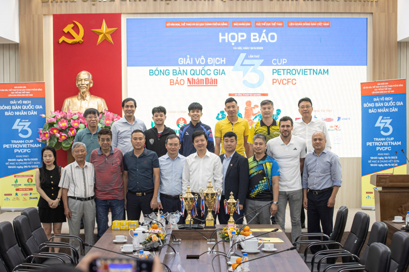 200 VĐV tham dự Giải vô địch bóng bàn quốc gia Báo Nhân Dân lần thứ 43 -0