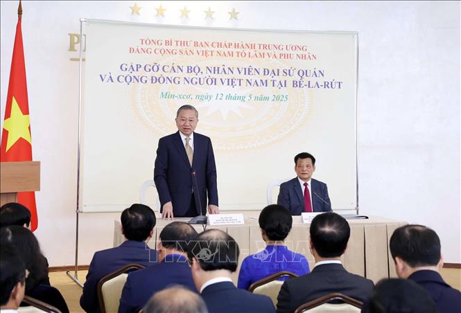 Tổng Bí thư Tô Lâm: Xây dựng cộng đồng người Việt Nam tại Belarus đoàn kết, phát triển -0