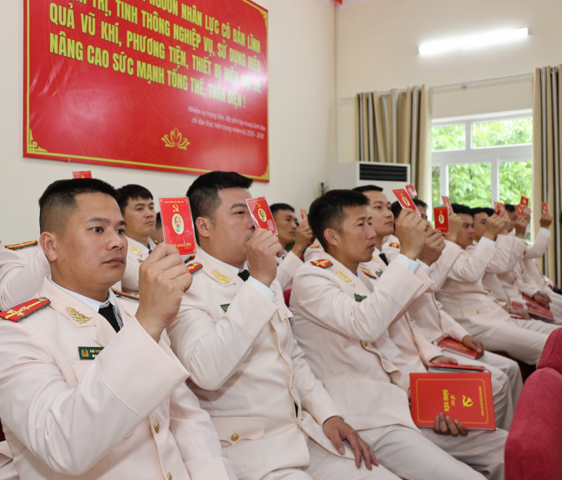 Đại hội đại biểu Đảng bộ cơ sở Đoàn Cảnh sát đặc nhiệm số 1, nhiệm kỳ 2025-2030 -0