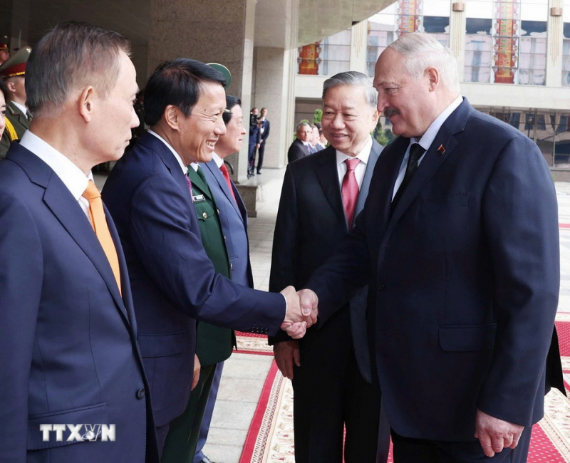 Lễ đón Tổng Bí thư Tô Lâm thăm cấp Nhà nước Cộng hòa Belarus -0