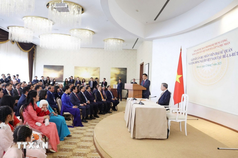 Tổng Bí thư Tô Lâm: Xây dựng cộng đồng người Việt Nam tại Belarus đoàn kết, phát triển -0