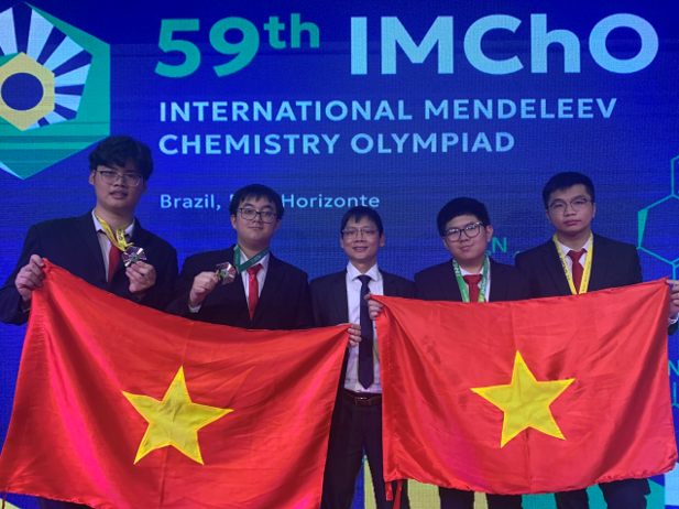 Việt Nam giành 4 huy chương tại Olympic Hóa học quốc tế 2025 -0