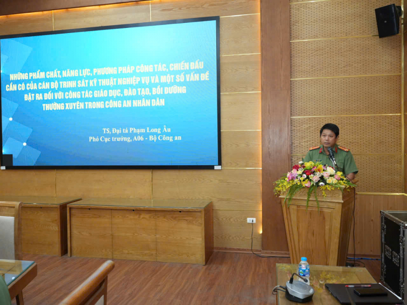 Đào tạo cán bộ trinh sát an ninh đáp ứng yêu cầu bảo vệ ANQG trong tình hình mới -0