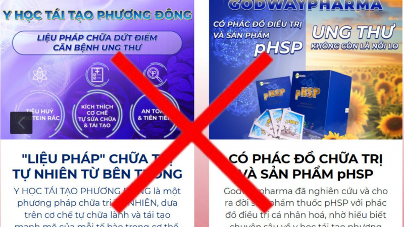 Công ty TNHH Godwaypharma quảng cáo cam kết chữa khỏi bệnh ung thư -0