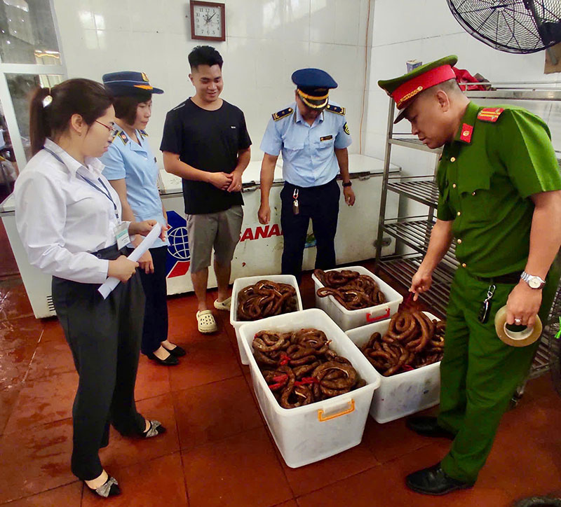 Quảng Ninh xử lý 56 vụ vi phạm an toàn thực phẩm, tiêu hủy hàng gần 1,7 tỷ đồng -0