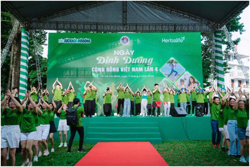 Herbalife link vào fun88 banh đồng hành tổ chức “Ngày Dinh dưỡng cộng đồng link vào fun88 banh” lần 4 -0