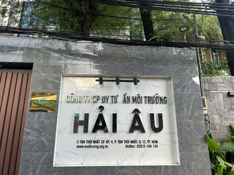 Khám xét Công ty Cổ phần môi trường Hải Âu do liên quan đến vụ án “Làm giả con dấu, tài liệu của cơ quan tổ chức” -0