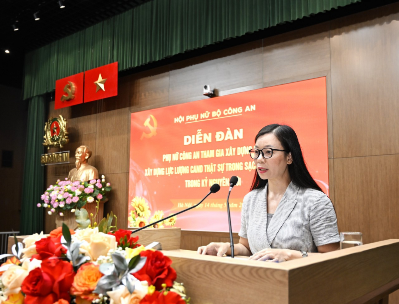 Phụ nữ Công an tích cực tham gia xây dựng Đảng, xây dựng lực lượng CAND thật sự trong sạch, vững mạnh trong kỷ nguyên mới -0