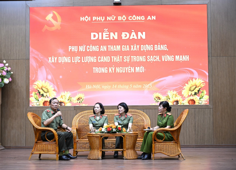 Phụ nữ Công an tích cực tham gia xây dựng Đảng, xây dựng lực lượng CAND thật sự trong sạch, vững mạnh trong kỷ nguyên mới -0