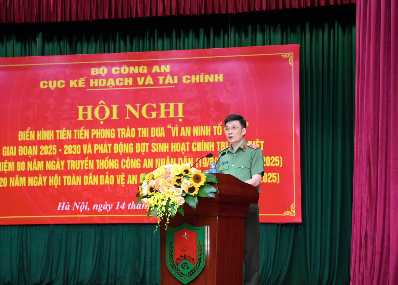 Cục Kế hoạch và Tài chính phát động đợt sinh hoạt chính trị đặc biệt kỷ niệm 80 năm Ngày truyền thống CAND -0