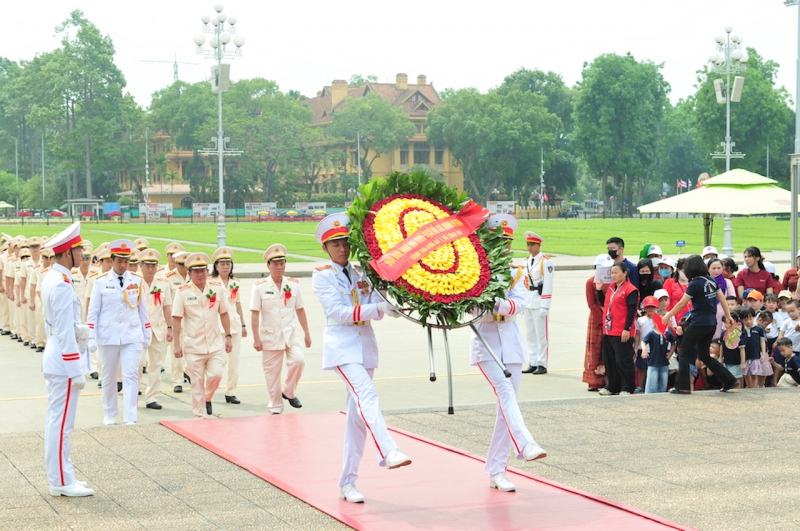 Cụm thi đua số 1, Bộ Công an báo công dâng Bác -1