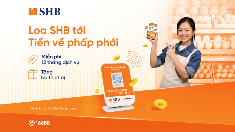 SHB ra mắt dịch vụ Loa thanh toán, hỗ trợ khách hàng phòng tránh gian lận giao dịch -0