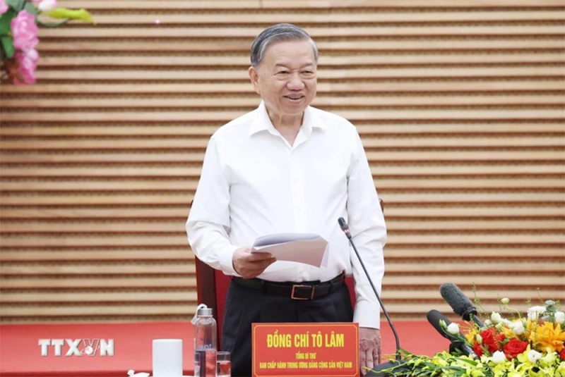 Tổng Bí thư: Nghệ An phải trở thành điển hình phát triển địa phương hiện đại trong kỷ nguyên mới -0