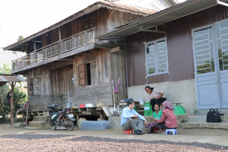 “Bí mật” về nhà truyền thống của người K’ho ở Tây Nguyên -0