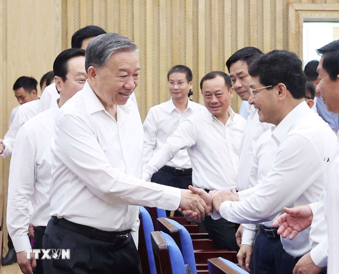 Tổng Bí thư: Nghệ An phải trở thành điển hình phát triển địa phương hiện đại trong kỷ nguyên mới -0