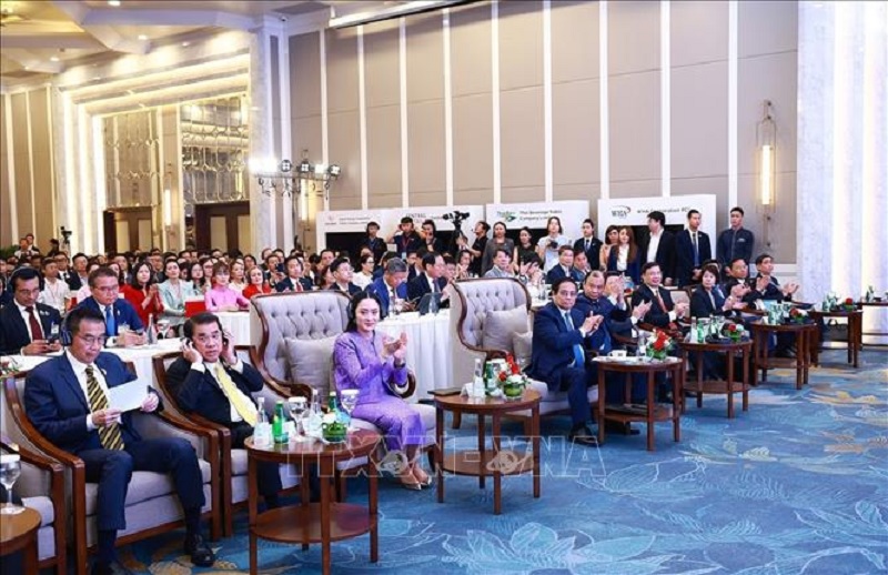 Thủ tướng Phạm Minh Chính và Thủ tướng Thái Lan đồng chủ trì Diễn dàn doanh nghiệp Việt Nam - Thái Lan -0