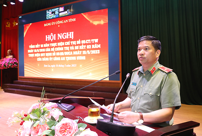 Nhiều điểm sáng trong học tập và làm theo tư tưởng, đạo đức, phong cách Hồ Chí Minh tại Đảng bộ Công an tỉnh Sơn La -0