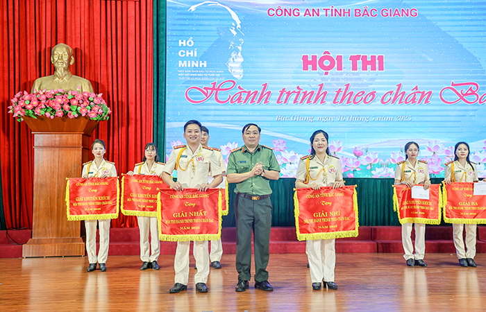 Công an tỉnh tổ chức hội thi “Hành trình theo chân Bác” năm 2025 -0