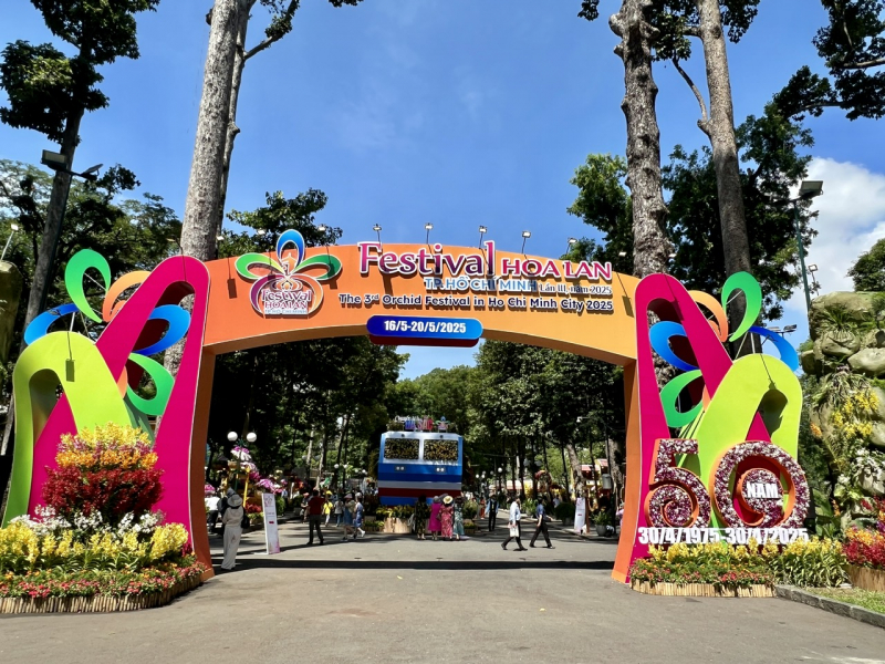 Khai mạc Festival hoa lan lần 3: Hành trình “Chuyến tàu đa sắc” kết nối văn hóa và thương mại -0
