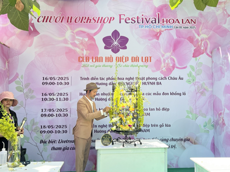 Khai mạc Festival hoa lan lần 3: Hành trình “Chuyến tàu đa sắc” kết nối văn hóa và thương mại -0