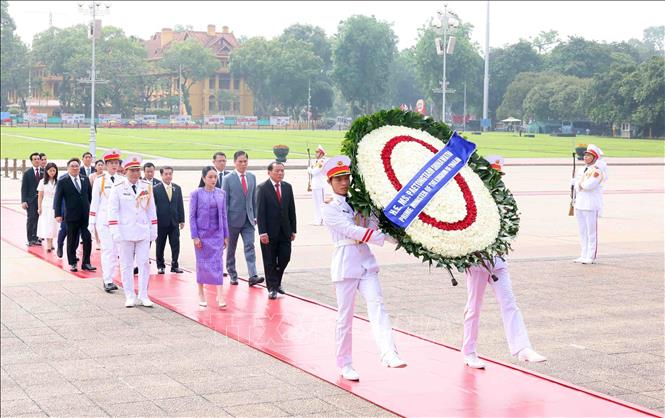 Thủ tướng Phạm Minh Chính chủ trì lễ đón Thủ tướng Thái Lan thăm chính thức Việt Nam -0