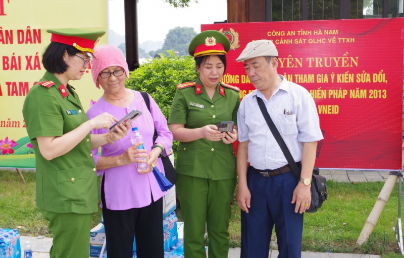 Công an Hà Nam bảo đảm ANTT tại Lễ cung rước, tôn trí, chiêm bái Xá lợi Đức Phật -0