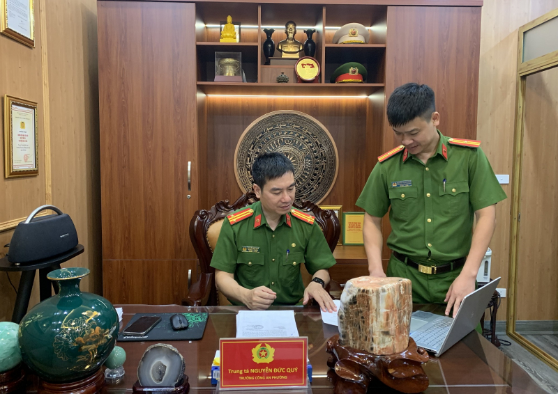 Trưởng Công an phường kể chuyện quản lý địa bàn -0