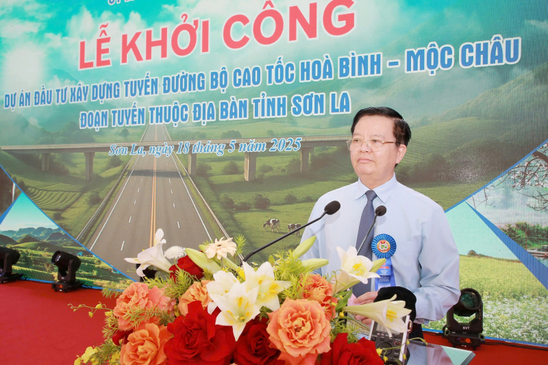 Khởi công xây dựng tuyến đường bộ cao tốc Hòa Bình – Mộc Châu -0