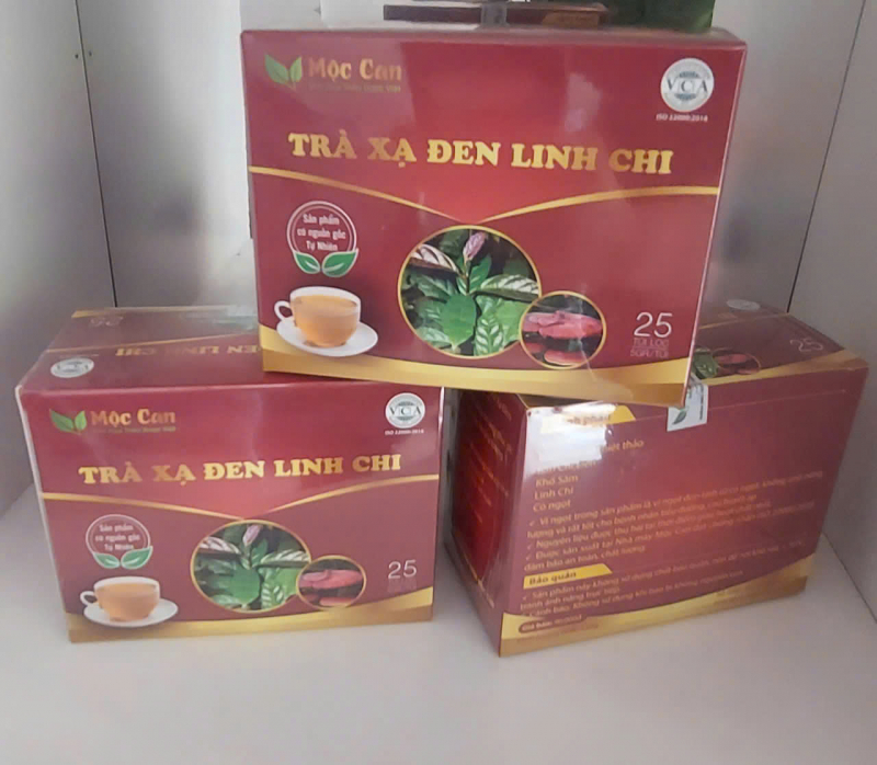 Hàng chục nghìn hộp sản phẩm của Công ty Cổ phần Thảo dược Mộc Can được