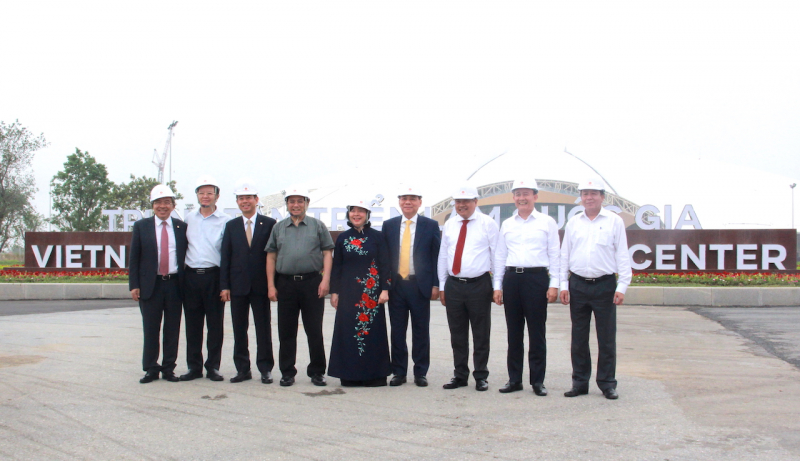 Bảo đảm tiến độ công trình biểu tượng cho sự lớn mạnh của đất nước qua 80 năm -0