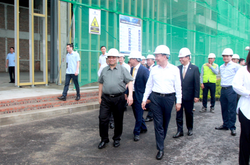 Bảo đảm tiến độ công trình biểu tượng cho sự lớn mạnh của đất nước qua 80 năm -0