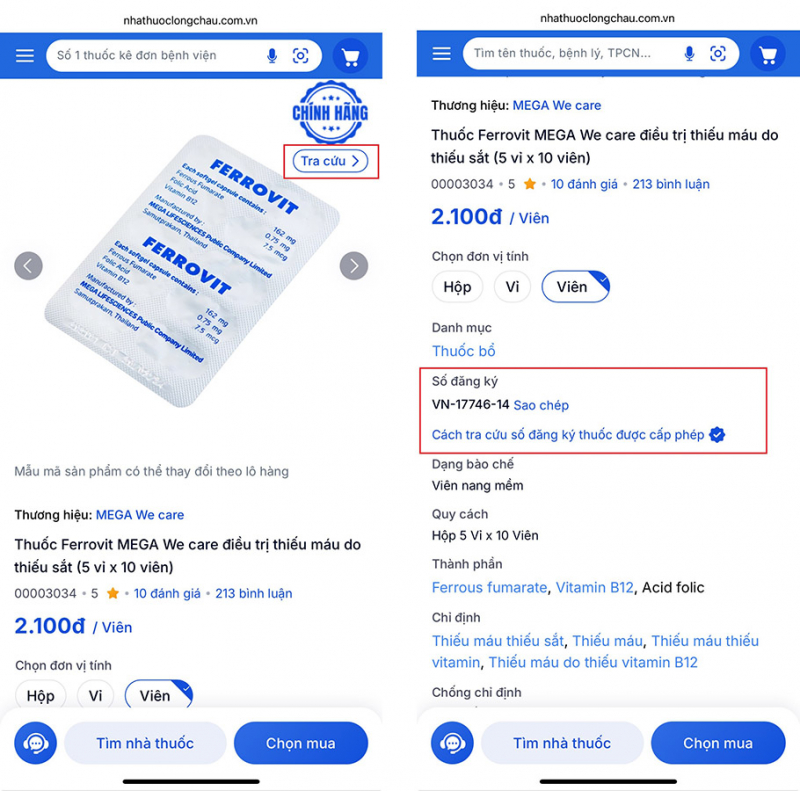 FPT Long Châu minh bạch thông tin thuốc và thực phẩm chức năng trên hóa đơn và web -0