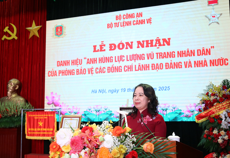 Khẳng định vai trò nòng cốt trong công tác bảo vệ lãnh đạo cấp cao -0