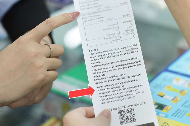FPT Long Châu minh bạch thông tin thuốc và thực phẩm chức năng trên hóa đơn và web -0