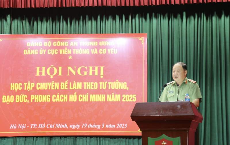 Đảng bộ Cục viễn thông và cơ yếu quán triệt chuyên đề học tập làm theo tư tưởng, đạo đức, phong cách Hồ Chí Minh -0