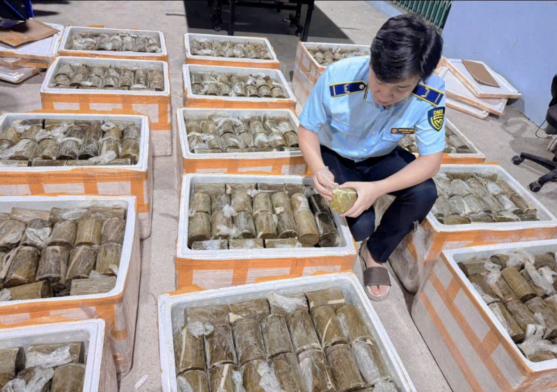 Tiêu hủy 1.000kg thực phẩm là chả chay không có nguồn gốc xuất xứ -0