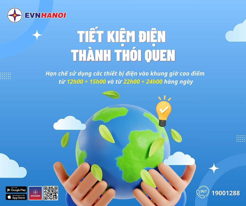 EVNHANOI khuyến nghị biện pháp sử dụng điều hòa hợp lý -0