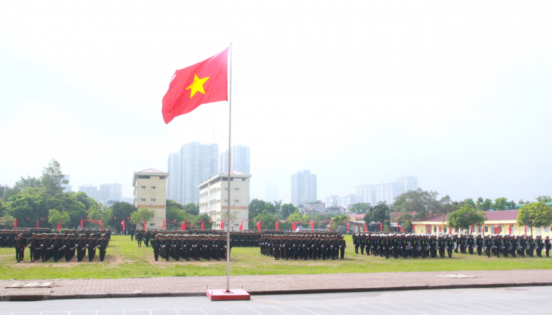 Hơn 17.000 chiến sĩ nghĩa vụ hoàn thành huấn luyện tại Bộ Tư lệnh Cảnh sát cơ động -0
