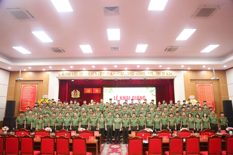 Trường Cao đẳng ANND I khai giảng Khóa K56S hệ Trung cấp chính quy -0