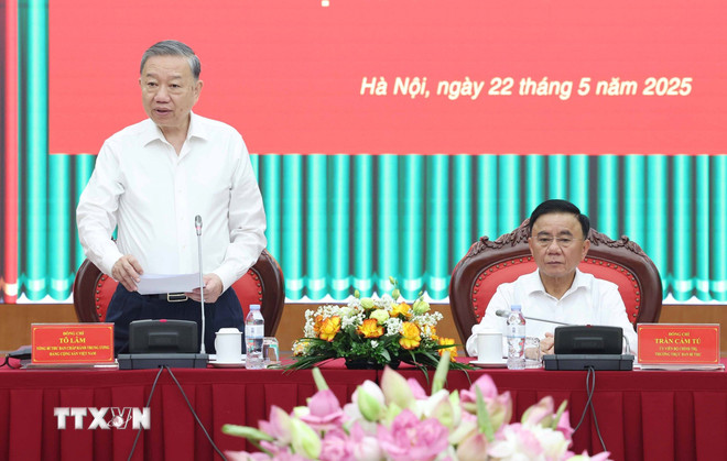 Tổng Bí thư Tô Lâm làm việc với Ủy ban Kiểm tra Trung ương -0