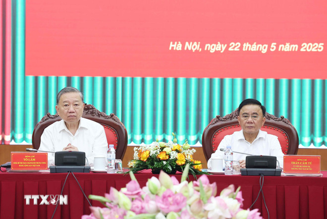 Tổng Bí thư Tô Lâm làm việc với Ủy ban Kiểm tra Trung ương -1