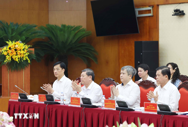 Tổng Bí thư Tô Lâm làm việc với Ủy ban Kiểm tra Trung ương -0